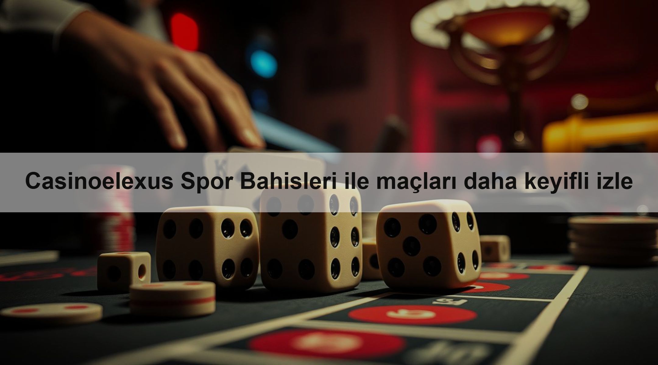 Casinoelexus Spor Bahisleri ile maçları daha keyifli izle